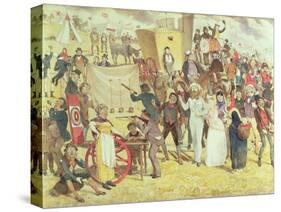 Bank Holiday or the Fun of the Fair-Charles Altamont Doyle-Stretched Canvas