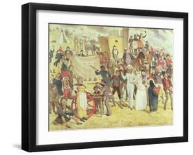 Bank Holiday or the Fun of the Fair-Charles Altamont Doyle-Framed Giclee Print