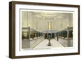 Bank Lobby, Lebanon-null-Framed Art Print