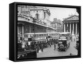 Bank, London 1930S-null-Framed Stretched Canvas
