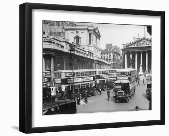 Bank, London 1930S-null-Framed Photographic Print