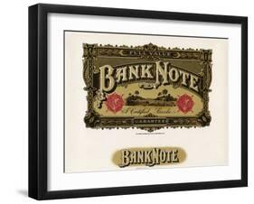 Bank Note-Art Of The Cigar-Framed Giclee Print