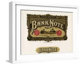 Bank Note-Art Of The Cigar-Framed Giclee Print