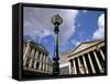 Bank of England and Royal Exchange, City of London, London, England, United Kingdom-Jean Brooks-Framed Stretched Canvas