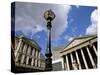 Bank of England and Royal Exchange, City of London, London, England, United Kingdom-Jean Brooks-Stretched Canvas