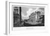 Bank of England, City of London, 1805-A Warren-Framed Giclee Print