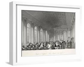 Bank of England - Five Pound Note Office-Thomas Hosmer Shepherd-Framed Giclee Print