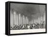 Bank of England - Five Pound Note Office-Thomas Hosmer Shepherd-Framed Stretched Canvas