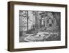 Bank of England Fountain, City of London, c1910 (1911)-Pictorial Agency-Framed Photographic Print