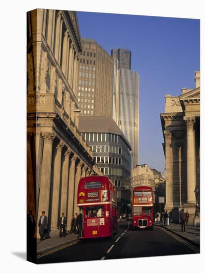 Bank of England, London, England-Jon Arnold-Stretched Canvas