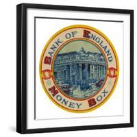 Bank of England, Money Box-null-Framed Giclee Print