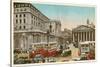 Bank of England, Royal Exchange, London-null-Stretched Canvas