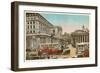 Bank of England, Royal Exchange, London-null-Framed Art Print