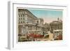 Bank of England, Royal Exchange, London-null-Framed Art Print