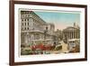 Bank of England, Royal Exchange, London-null-Framed Art Print