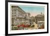 Bank of England, Royal Exchange, London-null-Framed Art Print