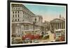 Bank of England, Royal Exchange, London-null-Framed Art Print