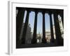 Bank of England Seen from the Steps of the Royal Exchange, City of London, London, England-Ethel Davies-Framed Photographic Print