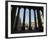 Bank of England Seen from the Steps of the Royal Exchange, City of London, London, England-Ethel Davies-Framed Photographic Print