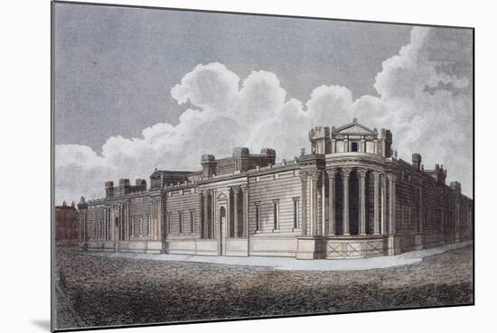 Bank of England - Sir John Soane's Curtain Wall-null-Mounted Giclee Print