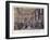 Bank of England, Threadneedle Street, London, 1808-Augustus Charles Pugin-Framed Giclee Print