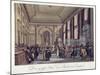 Bank of England, Threadneedle Street, London, 1808-Augustus Charles Pugin-Mounted Giclee Print