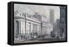 Bank of England, Threadneedle Street, London, C1827-George Shepherd-Framed Stretched Canvas