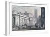 Bank of England, Threadneedle Street, London, C1827-George Shepherd-Framed Giclee Print