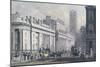 Bank of England, Threadneedle Street, London, C1827-George Shepherd-Mounted Giclee Print