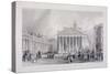 Bank of England, Threadneedle Street, London, C1850-Thomas Abiel Prior-Stretched Canvas