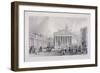 Bank of England, Threadneedle Street, London, C1850-Thomas Abiel Prior-Framed Giclee Print