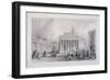 Bank of England, Threadneedle Street, London, C1850-Thomas Abiel Prior-Framed Giclee Print