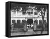 Bank of Indochina at Saigon, circa 1900-null-Framed Stretched Canvas