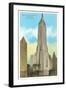 Bank of Manhattan, New York City-null-Framed Art Print