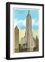 Bank of Manhattan, New York City-null-Framed Art Print