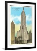 Bank of Manhattan, New York City-null-Framed Art Print