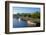 Bank of River Weser, Martinianleger, Bremen, Germany, Europe-Chris Seba-Framed Photographic Print