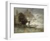 Bank of the Loire Near Chouze, 1893-Paul Desire Trouillebert-Framed Giclee Print