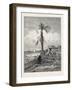 Bank of the Nile in the Neighbourhood of Abydos. Egypt, 1879-null-Framed Giclee Print