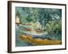 Bank of the Oise at Auvers, 1890 (Oil on Canvas)-Vincent van Gogh-Framed Giclee Print