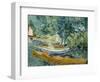 Bank of the Oise at Auvers, 1890 (Oil on Canvas)-Vincent van Gogh-Framed Giclee Print