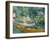 Bank of the Oise at Auvers, 1890 (Oil on Canvas)-Vincent van Gogh-Framed Giclee Print