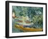 Bank of the Oise at Auvers, 1890 (Oil on Canvas)-Vincent van Gogh-Framed Giclee Print