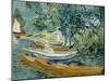 Bank of the Oise at Auvers, 1890 (Oil on Canvas)-Vincent van Gogh-Mounted Giclee Print