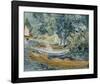 Bank of the Oise at Auvers, c.1890-Vincent van Gogh-Framed Art Print