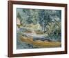 Bank of the Oise at Auvers, c.1890-Vincent van Gogh-Framed Art Print