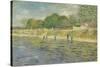 Bank of the Seine, 1887-Vincent van Gogh-Stretched Canvas