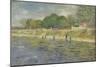 Bank of the Seine, 1887-Vincent van Gogh-Mounted Giclee Print