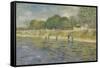 Bank of the Seine, 1887-Vincent van Gogh-Framed Stretched Canvas