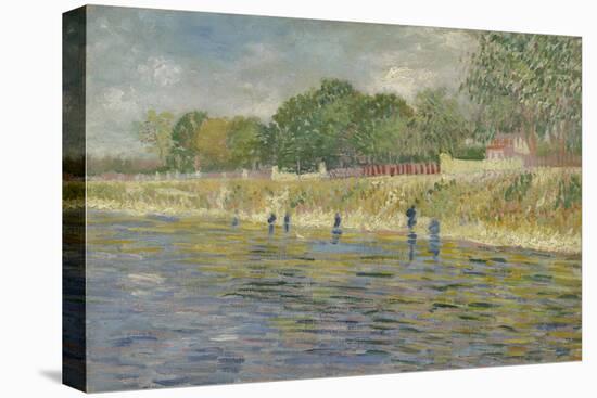 Bank of the Seine, 1887-Vincent van Gogh-Stretched Canvas